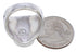 Genuine Silver Multicolor Southwestern Ring Size 4-3/4 TX38717